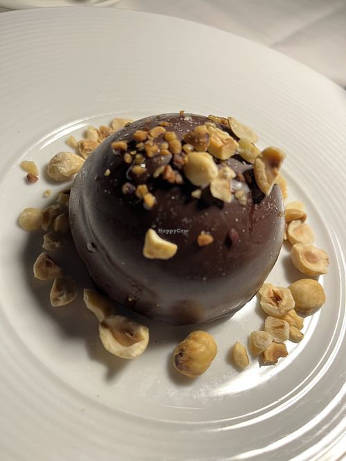 Chocolate Torte with Hazelnuts  at Crossroads Kitchen in Las Vegas