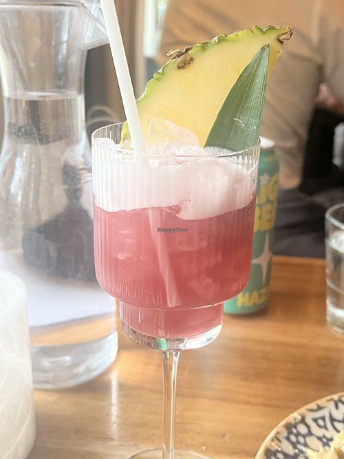 Mockingbird mocktail  at Ema in Chicago