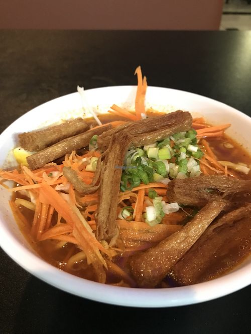 veggie thukpa at Momo House in Houston