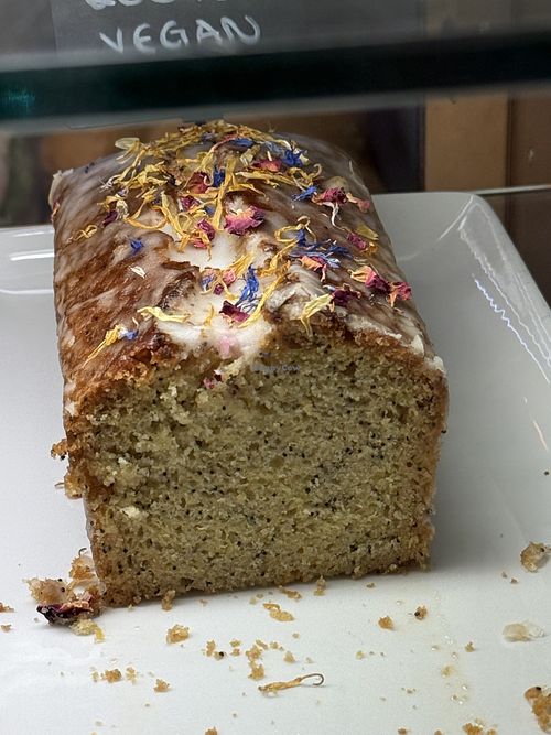 vegan poppy seed cake  at KARACHO in Aschaffenburg