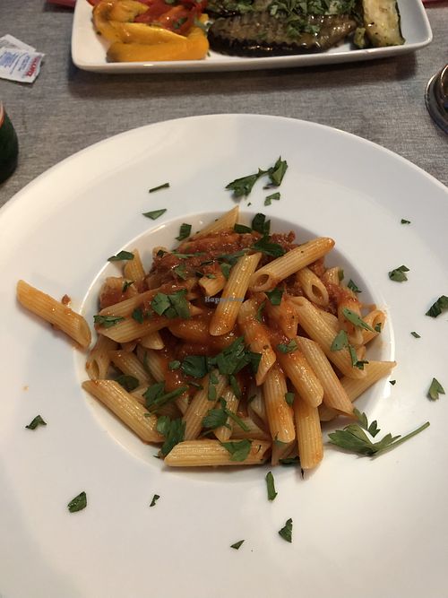 Vegan bolognese  at La Fontana Bellagio dei F.lli Patroni in Bellagio
