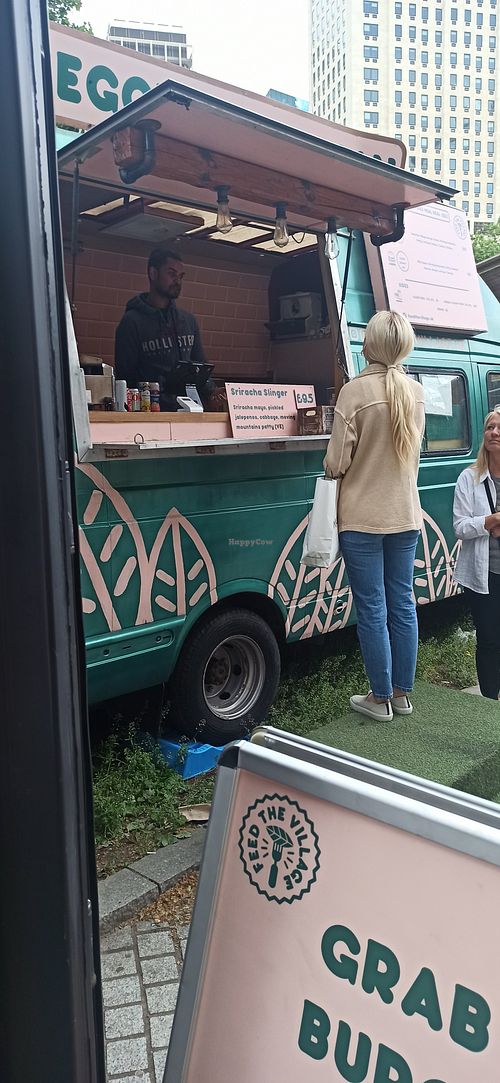 The food truck at Feed The Village in South East London