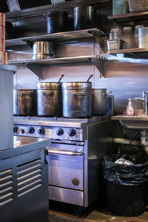 kitchen at Lentil As Anything in St Kilda