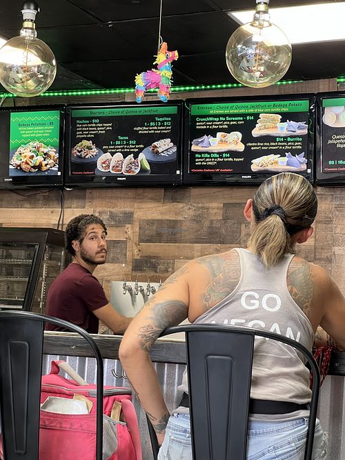   at JDs VegMex in Miami