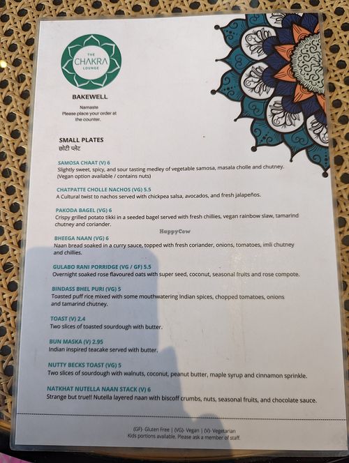  at The Chakra Lounge in Bakewell