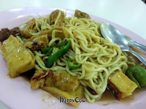 Mee Rebus @ S$3 at Xing Hua Vegetarian in North Singapore