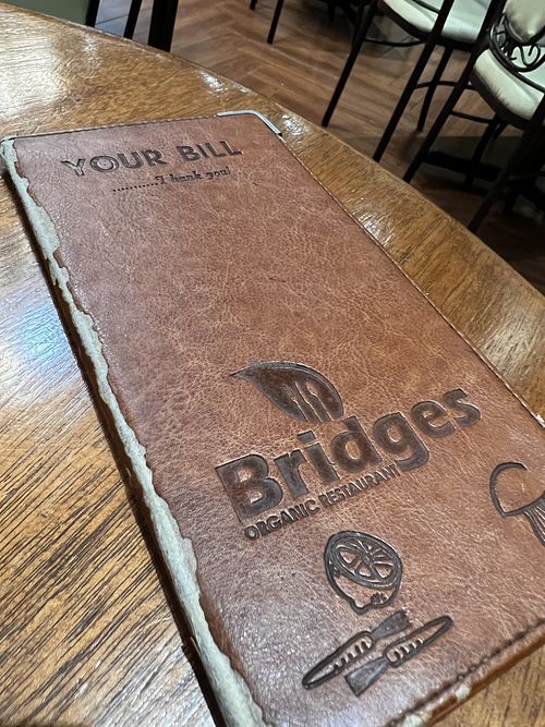   at Bridges Organic Health Restaurant in Nairobi