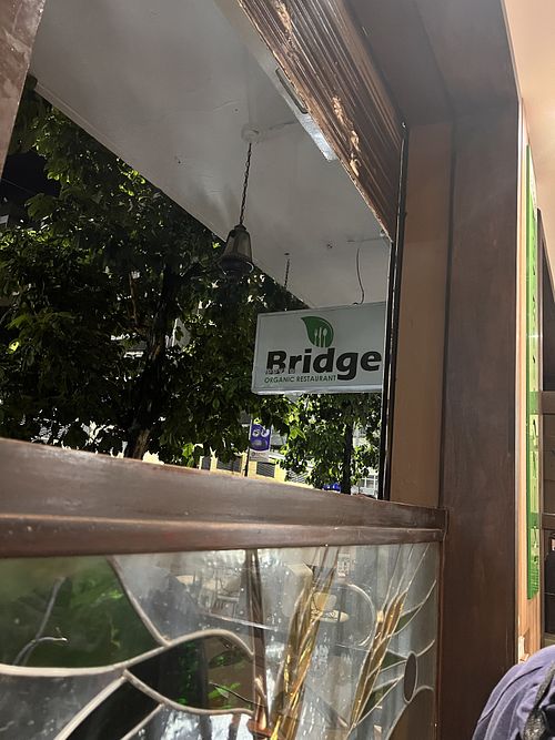   at Bridges Organic Health Restaurant in Nairobi