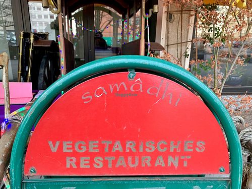 outside at Samadhi in Berlin