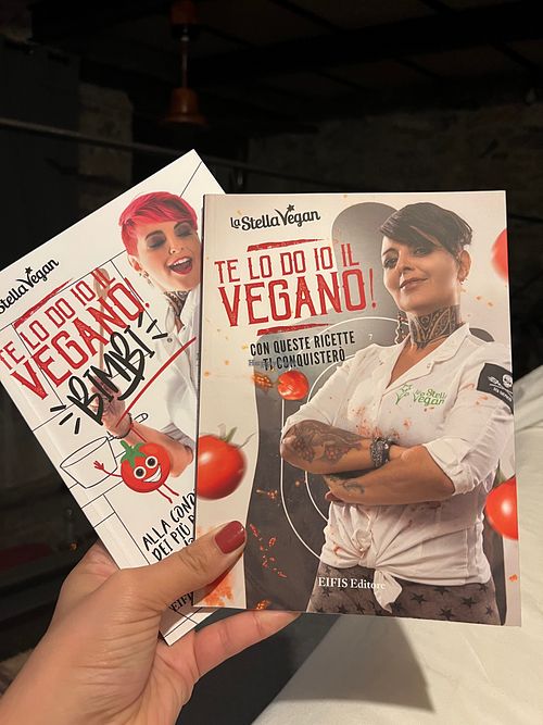 She wrote two separate authentic Italian vegan cookbooks that are also gluten free friendly!  at Te lo do io il Vegano / La Stella Vegan in Lierna