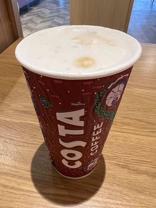 Ginger bread Oat latte  at ABZ - Costa Coffee in Aberdeen