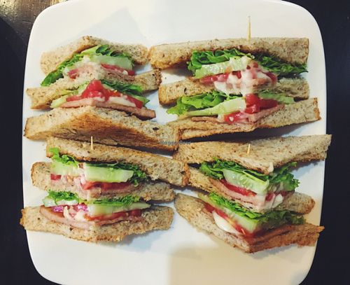 sandwiches listed as an ";appetizer";, only 65 Baht and so filling! at Kingliew in Phuket