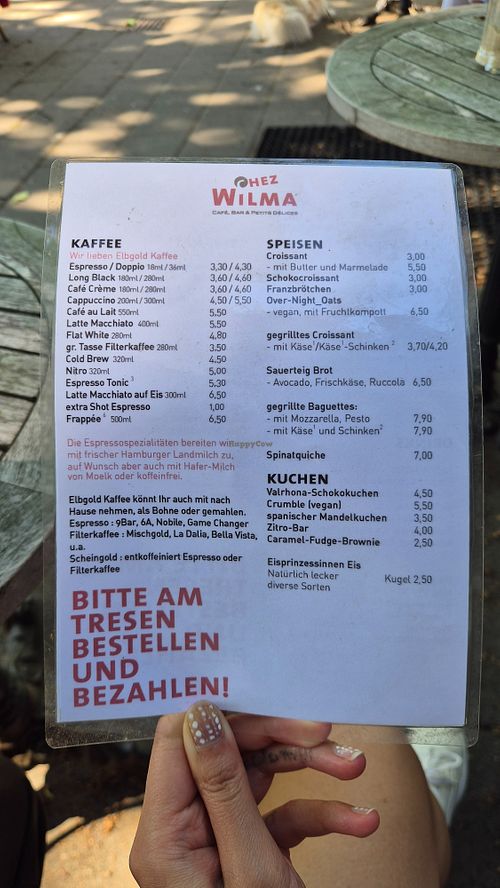  at Chez Wilma in Hamburg