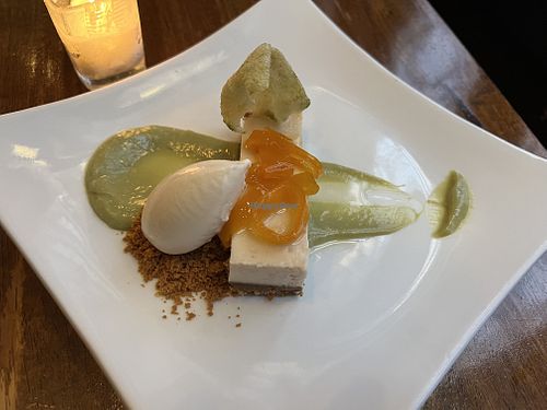 Kumquat Cheesecake  at Vedge in Philadelphia