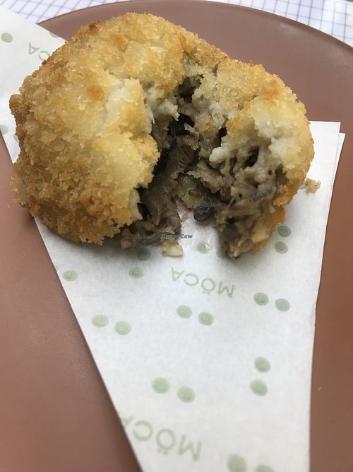 Mushroom ball  at Möca Café e Confeitaria in Brasilia