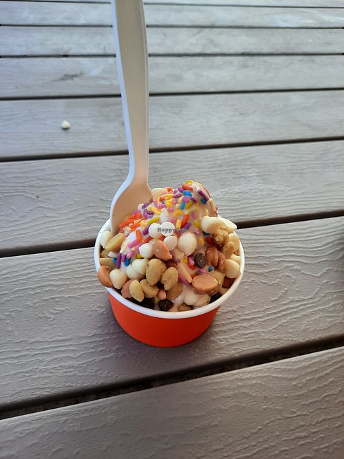 Ice with toppings at Tabay's Mindful Kitchen in Bozeman