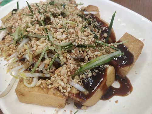 Tofu goreng at Vegetarian Villas 素雅轩 in West Singapore