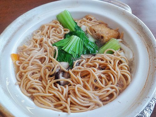 Claypot noodles at Vegetarian Villas 素雅轩 in West Singapore