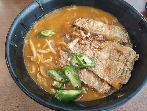 Mee rebus. Nice! at Vegetarian Villas 素雅轩 in West Singapore