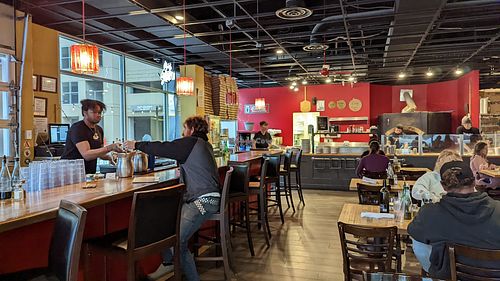 Nice atmosphère/vibes, excellent customer service. at Proto's Pizza in Broomfield