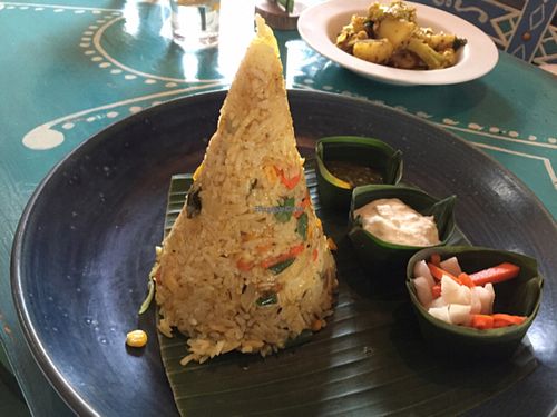 vegetable biriyani  at Little India Warong in Ubud