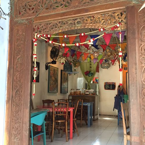 interior at Little India Warong in Ubud