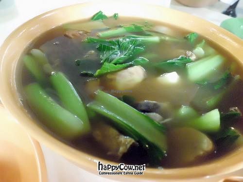 Vegetarian Fish Soup @ S$4 at Bishan Vegetarian 碧山素食 in Central Singapore
