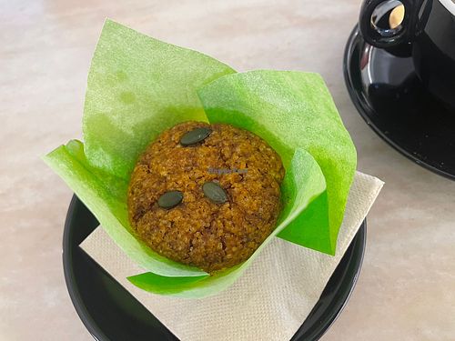 Vegan muffin   at Solatz by Sáez in Mallorca