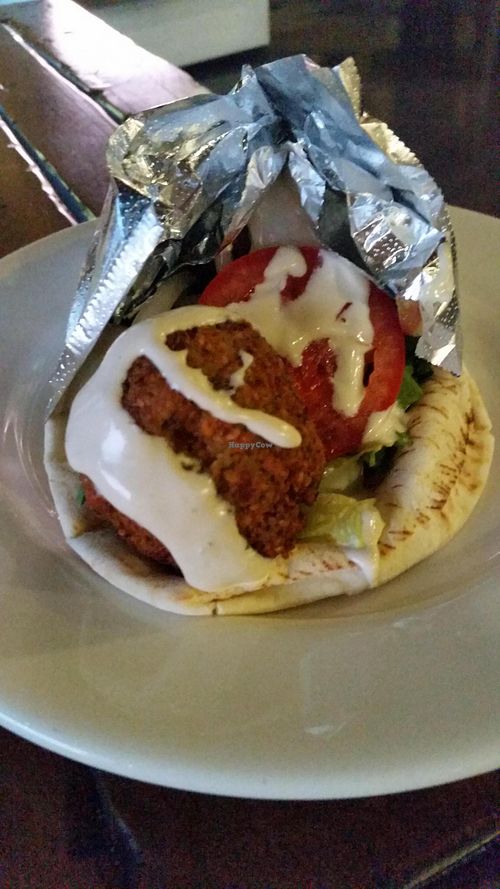 Falafel wrap at Herb n Flavors in Tempe