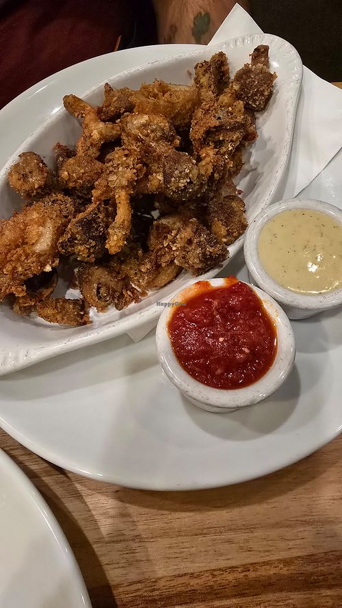 Fried mushroom at Lilla in Portland