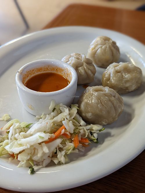 Vegetable Momo at Tibet Kitchen in Santa Fe