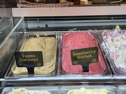 Vegan choices   at Aunty Betty's in Stonehaven