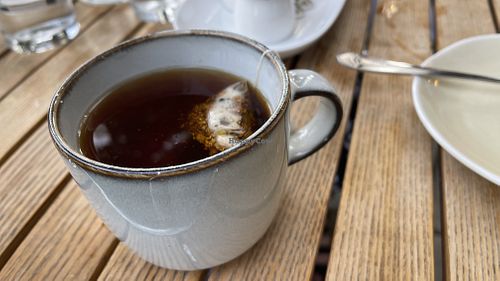 Amazing rooibos tea!  at Folke in Vancouver