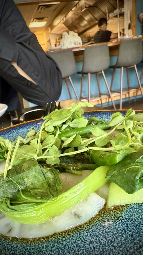 Truffle Dumplings  at Folke in Vancouver