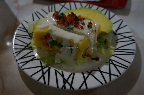 Causa. at Loving Hut Lince in Lima