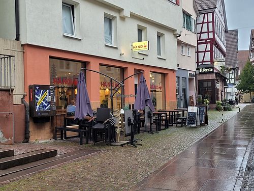 Exterior / Outdoor seating area at Hanoi Oi in Calw