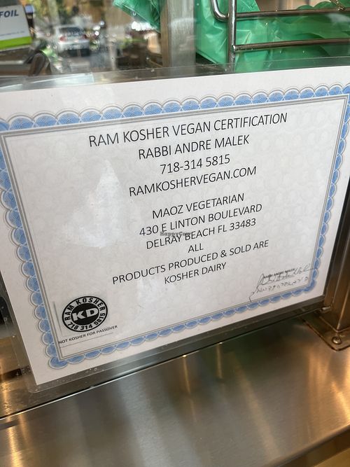   at Maoz in Delray Beach