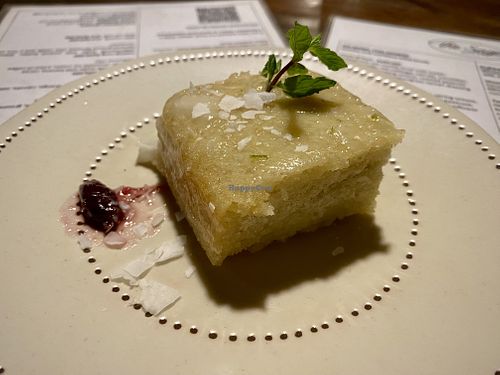 Lemon cake  at The Sage Bali in Pemuteran