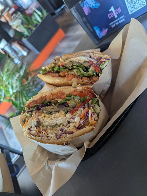 Arepas veganas at Pantano in Willagee