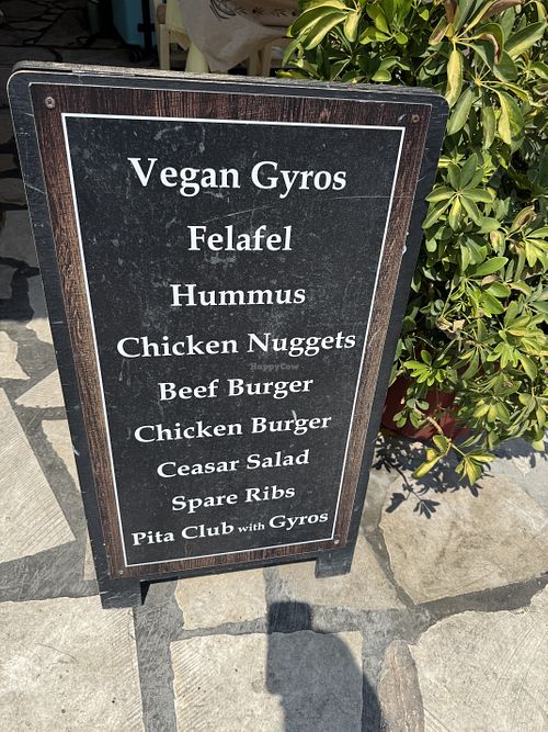 Menu  at Kantirimi Grill House in Symi