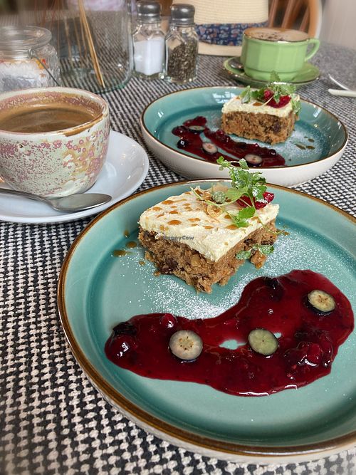 Vegan Carrot Cake. Oh My!!!!   at Ocho in Inveraray