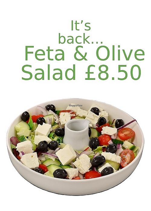 Feta and Olive Salad at Deliciously Gorgeous in Eastbourne