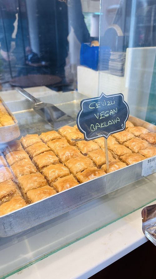   at Babazade Baklava in Istanbul