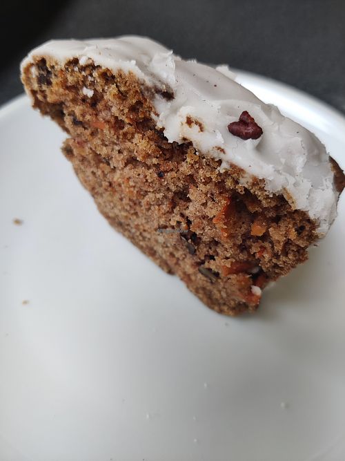 Carrot cake  at Brioche Atelier in Gembloux