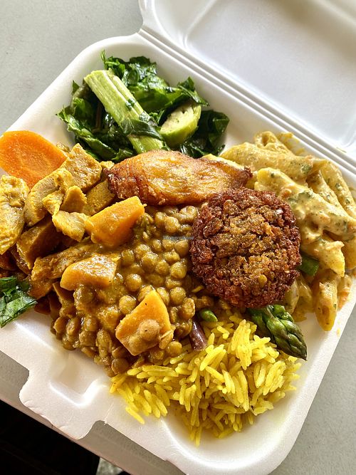   at Amore Arowako Vegan Club in St John