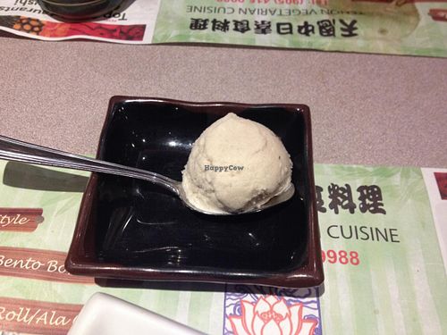 ice cream - at Tenon Vegetarian Cuisine at Tenon Vegetarian Cuisine in Markham