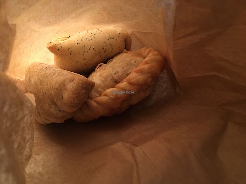 Some pastries from their bakery (most of the stuff was vegetarian)  at Vegafe - Augustijonu Str. in Vilnius