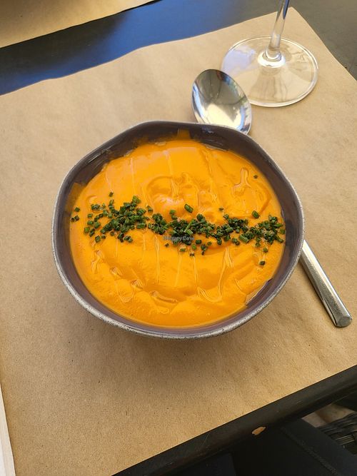 Salmorejo at Bordadores Shake & Cook in Salamanca
