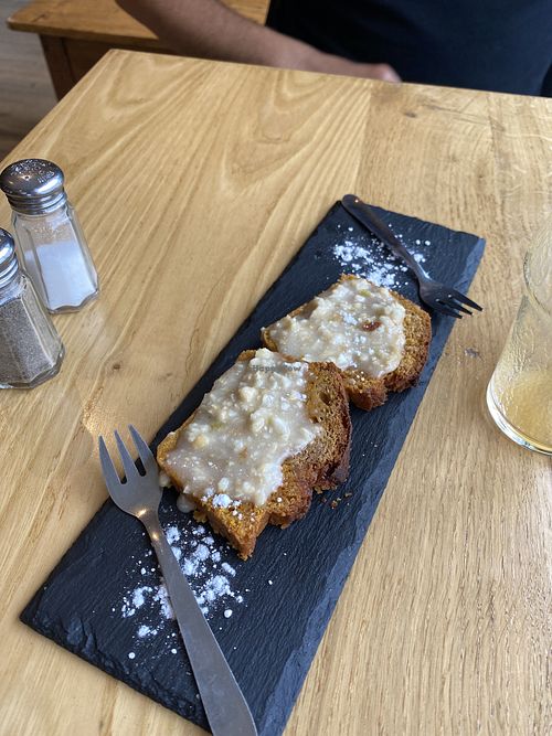 Carrot cake  at La Carlingue in Saint-malo