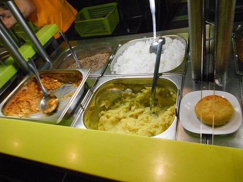 dishes at Rada & K in St Petersburg